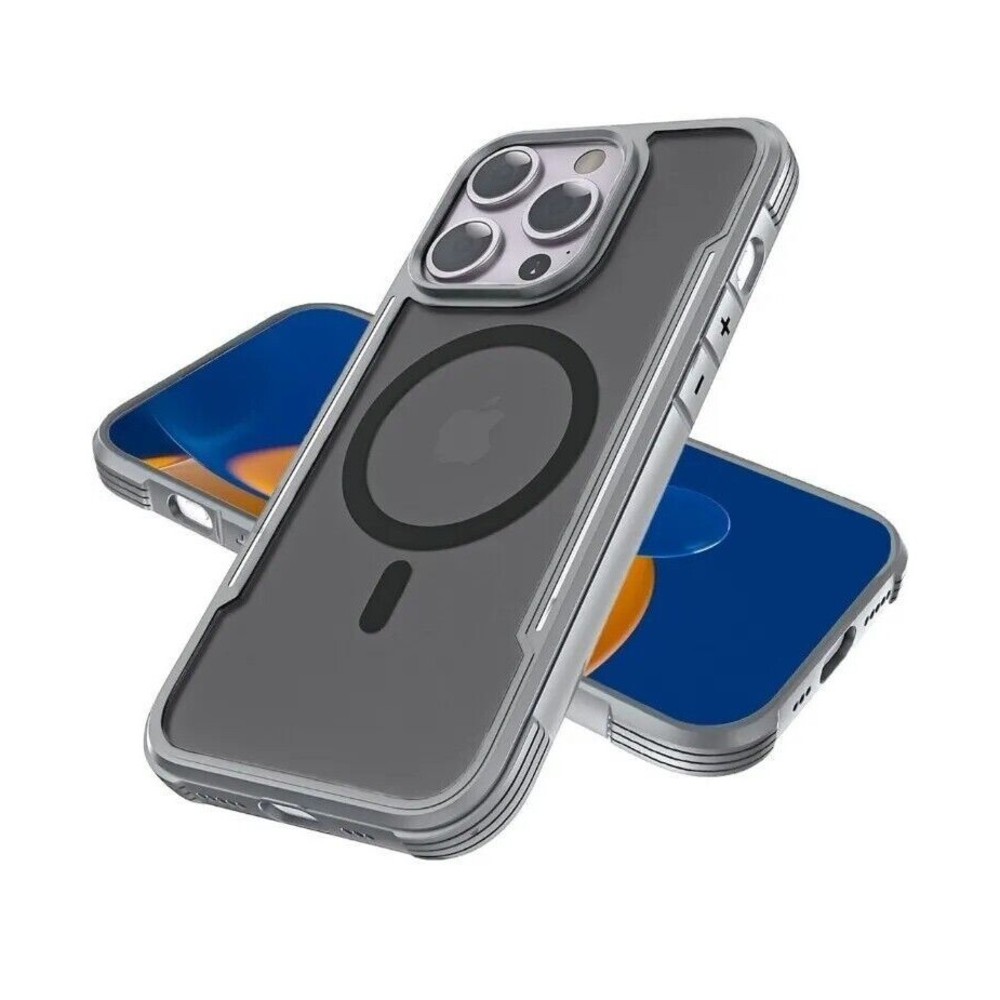 Magnetic Black for iPhone 15 Pro Max Case Compatible with MagSafe